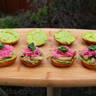 Roast pork sliders