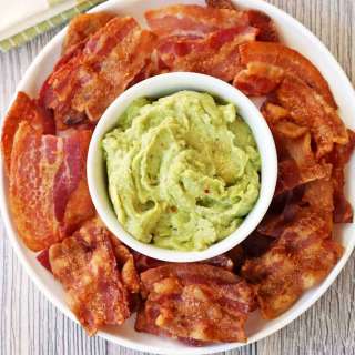 Oven-Baked Bacon Chips