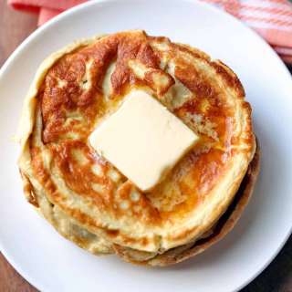 Cream Cheese Pancakes (Keto, Gluten-Free)