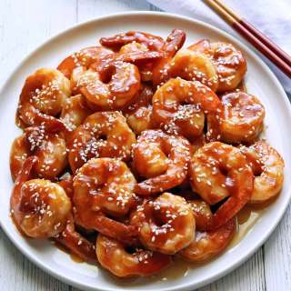 Weeknight Dinner Sesame Shrimp