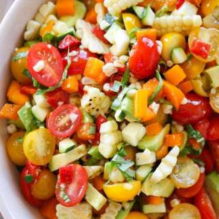 Corn, Tomato & Avocado Salad