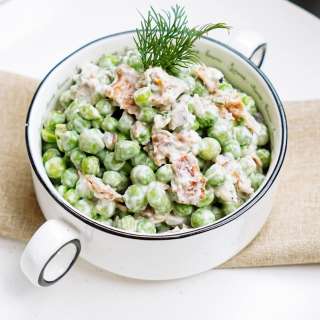 English Pea Salad Recipe