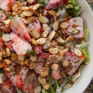 Strawberry Salad with Poppy Seed Dressing