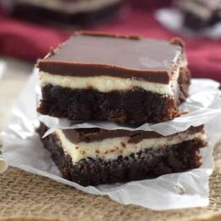 Chai Frosted Brownies