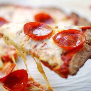 Crispy Almond Flour Pizza Crust