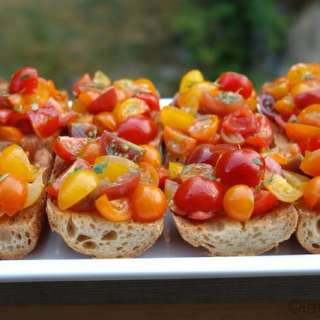 Tomato bruschetta