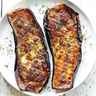 Incredibly Flavorful Roasted Eggplant