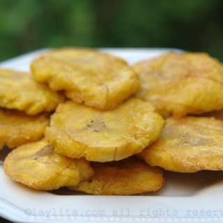 Patacones or tostones
