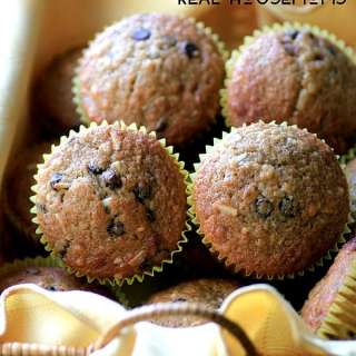 Banana Chocolate Chip Coconut Muffins