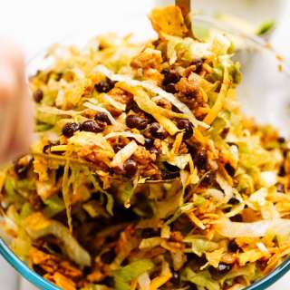 Taco Salad with Doritos & Catalina Dressing
