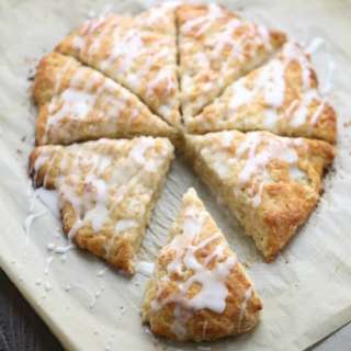 Lemon Macadamia Scones