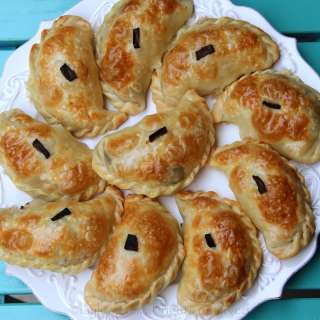 Cheese and poblano empanadas