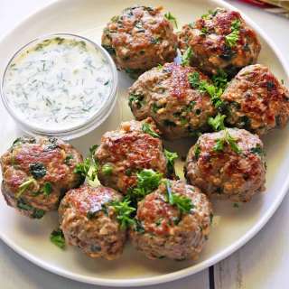 Lamb Meatballs with Garlic and Cumin