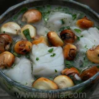 Traditional white fish ceviche {Ceviche blanco}