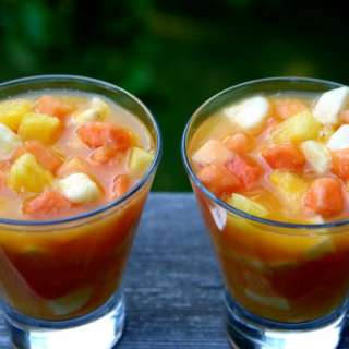 Tropical fruit salad