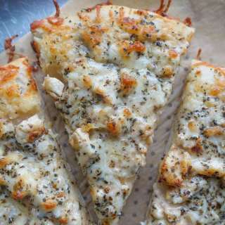 Brown Butter Alfredo Chicken Pizza