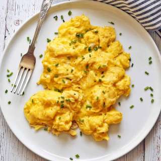 Fluffy Scrambled Eggs