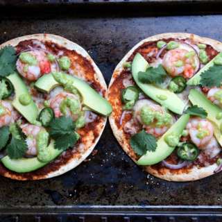 Tortilla pizzas