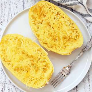 Microwave Spaghetti Squash
