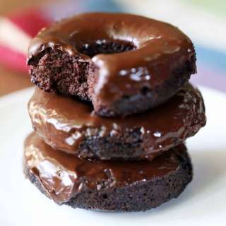 Keto Donuts with Chocolate Glaze