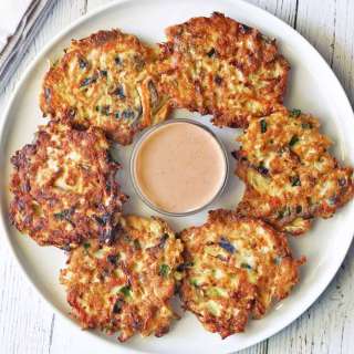 Cabbage Pancakes (Okonomiyaki)