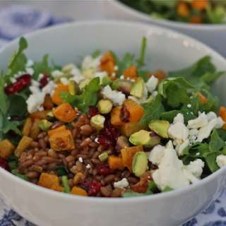 Winter Wheat Berry Salad