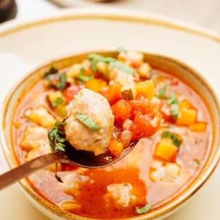Chicken Meatball Soup