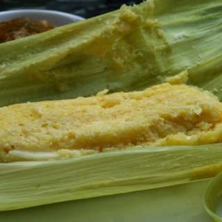 Humitas or steamed fresh corn cakes {My mom's recipe}
