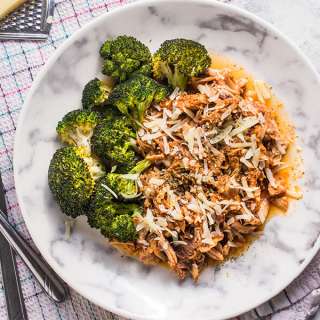 Instant Pot Parmesan Pork with Broccoli