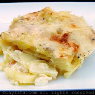 Potato gratin dauphinois