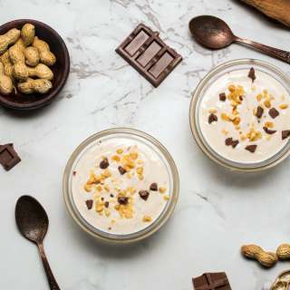Chocolate Peanut Butter Protein Bowl