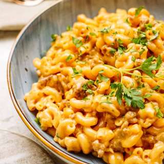 Homemade Hamburger Helper Cheeseburger Macaroni