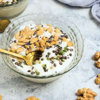Keto Protein Yogurt Seed Bowl