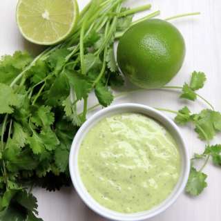 Cilantro mayonnaise or aioli {Mayonesa de cilantro}