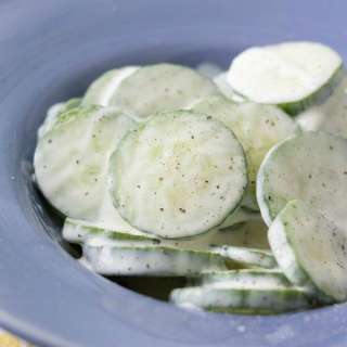 Creamy Cucumbers