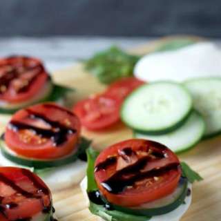Garden Caprese Stacks