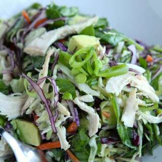 Crunchy Thai Chicken Chop Salad