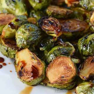 Balsamic Roasted Brussels Sprouts