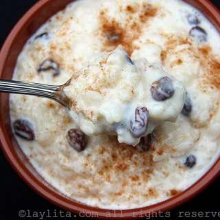 Arroz con leche {Latin style rice pudding}
