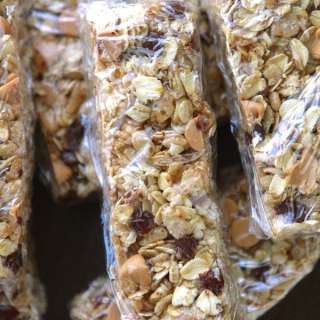 No-Bake Peanut Butter Granola Bars