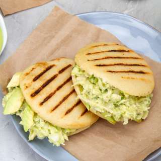(Reina Pepiada) Chicken Avocado Arepa