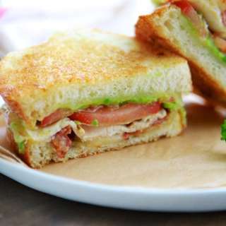 Grilled California Club Sandwich