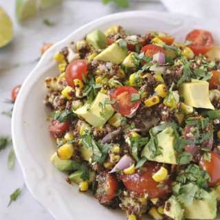Roasted Corn and Quinoa Salad