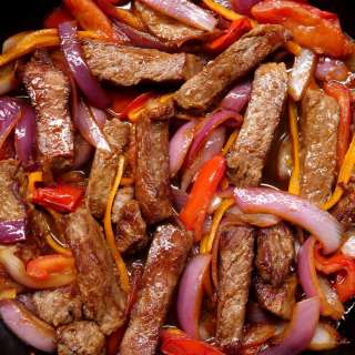Peruvian Lomo Saltado (Beef Stir Fry with Fries)