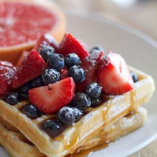Lemon Waffles