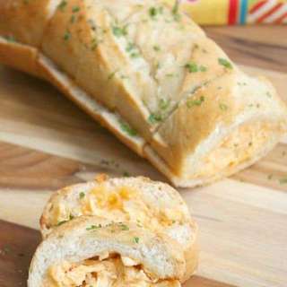 Baked Buffalo Chicken Bread