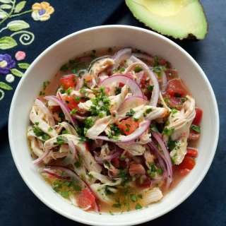 Ceviche de Pollo (Chicken Ceviche)