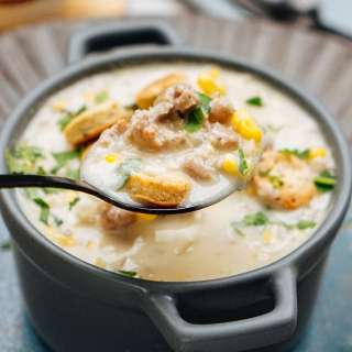 Crockpot Sausage Corn Chowder Recipe
