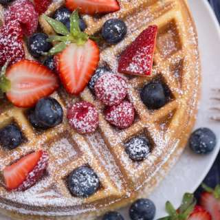 Easy Belgian Waffle Recipe