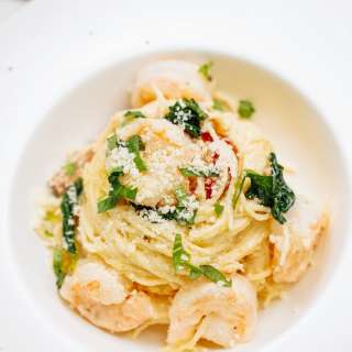 Angel Hair Pasta with Shrimp